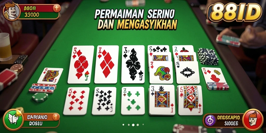 Screenshot gameplay 88ID yang menampilkan keseruan bermain Domino.