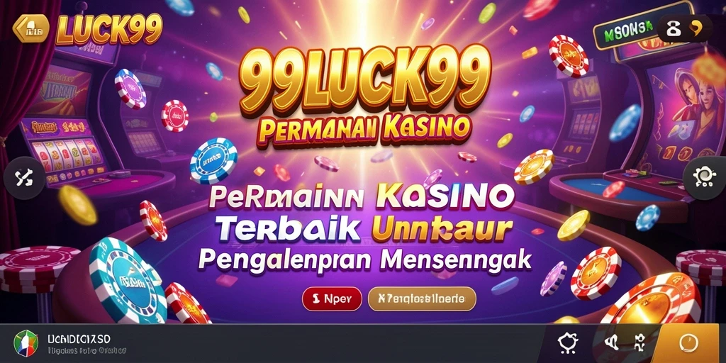 Screenshot gameplay <strong>99LUCK99</strong> menampilkan suasana kasino yang menegangkan.