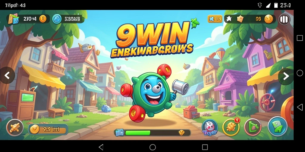 Tampilan menarik dari gameplay seru 9WIN di kategori Arcade.