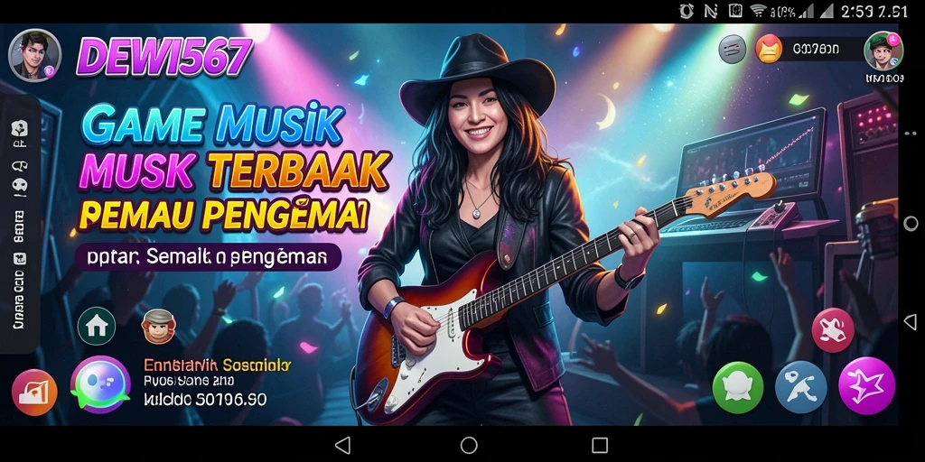 Tampilan gameplay DEWI567 yang seru dan interaktif.