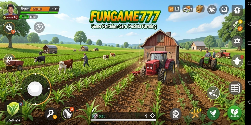 Gameplay FUNGAME777 yang menarik dan penuh warna.