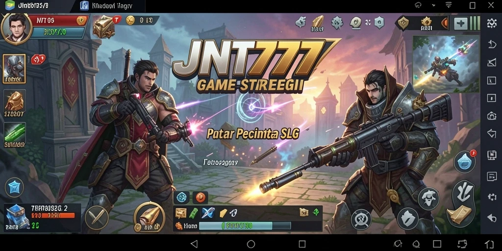 Tangkapan layar menampilkan strategi mendalam dalam gameplay JNT777.