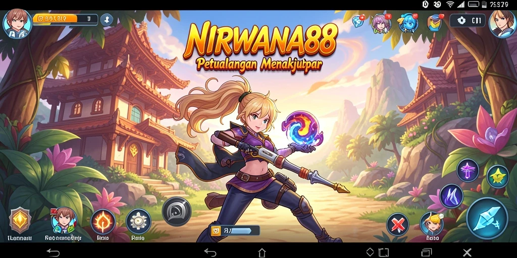 Gameplay NIRWANA88 yang penuh warna dan seru.