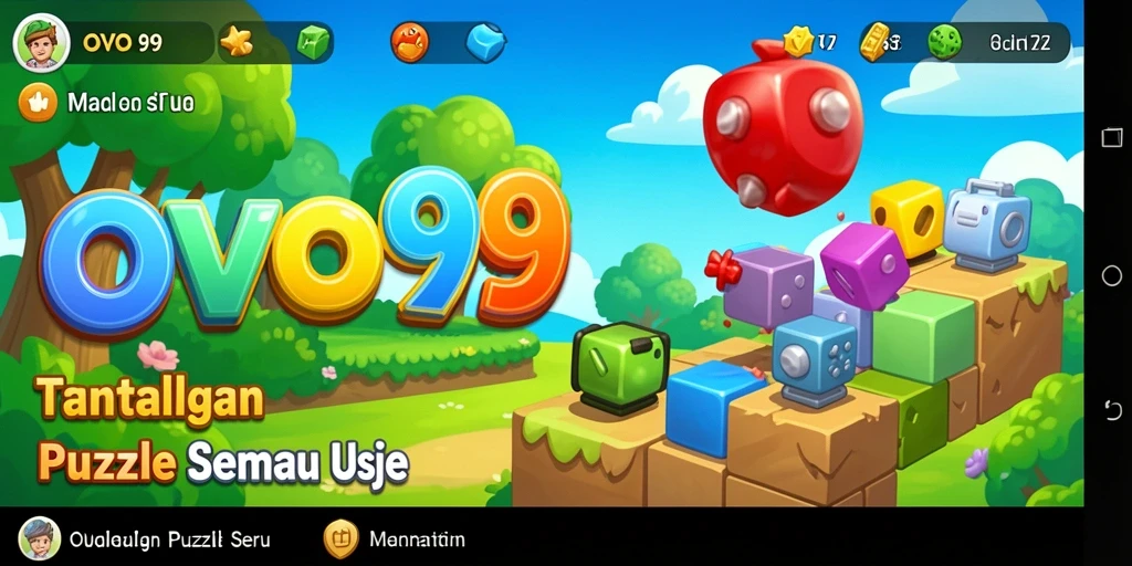 Tampilan gameplay seru dan menantang di OVO99.