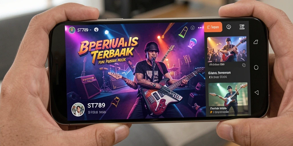 Tampilan gameplay ST789 yang penuh warna dan interaktif.